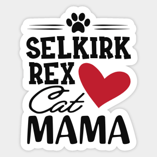 Silkirk Rex Cat Mama Sticker